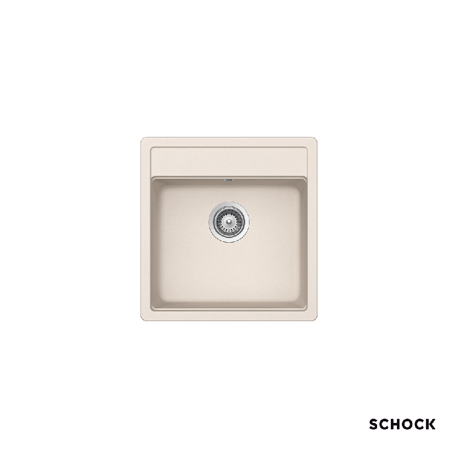 Νεροχύτης Κουζίνας Γρανίτη Manhattan 49x51 Schock Cristalite Everest Granite  30050-1511