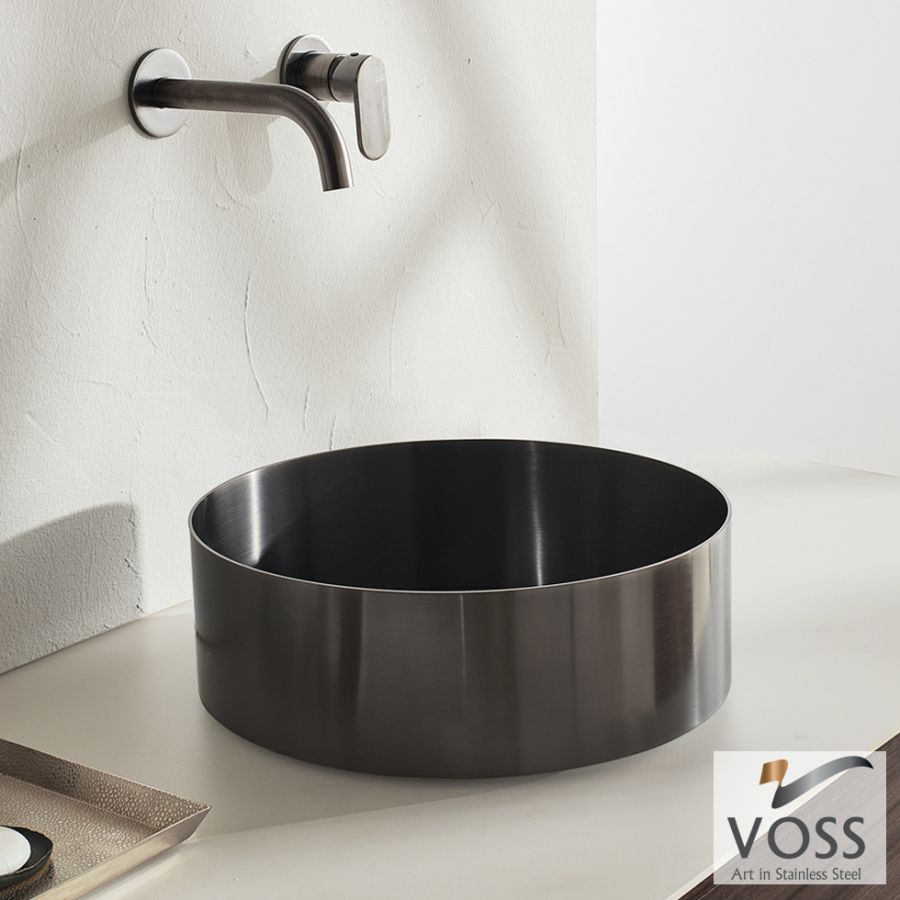 Νιπτήρας Milo Φ33 voss Inox PVD Black Brushed V1033-411