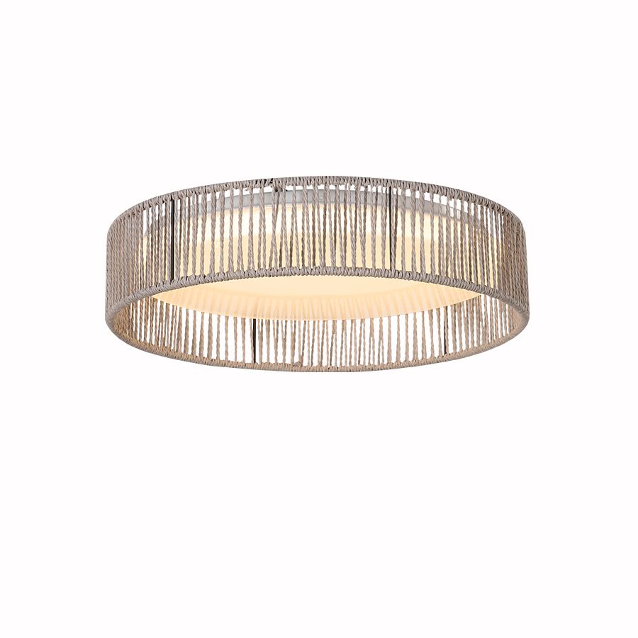 Πλαφονιέρα Οροφής Paper Fest Γκρι 53xH10cm Led max 70w 5100lm CCT 3000-6000K Dimmable by Remote Control Sun Light CAVO-50G