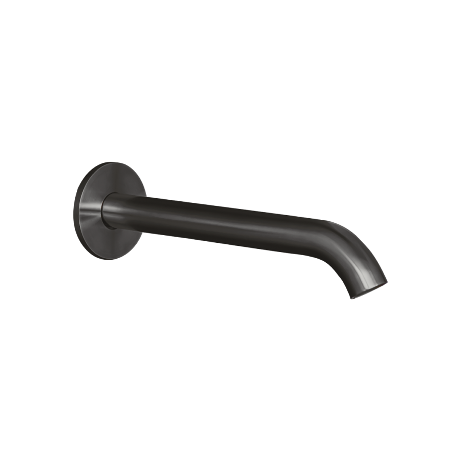 Στόμιο Επίτοιχο max.18εκ. AISI316 Inox PVD Black Brushed N6809-411