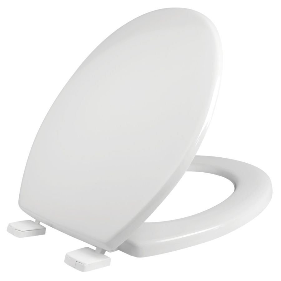 Κάλυμμα Λεκάνης WC Β.Τ Βακελιτικό Λευκό 43,5-44,5x37cm Οπές 14-17cm Elvit 0011