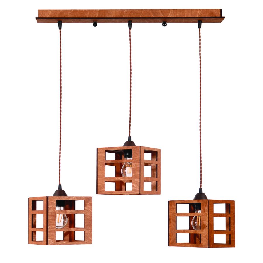 PDA 373-3 # 3/Φ ΞΥΛΟ ΚΥΒΟΣ ΚΑΦΕ ARlight 0081425