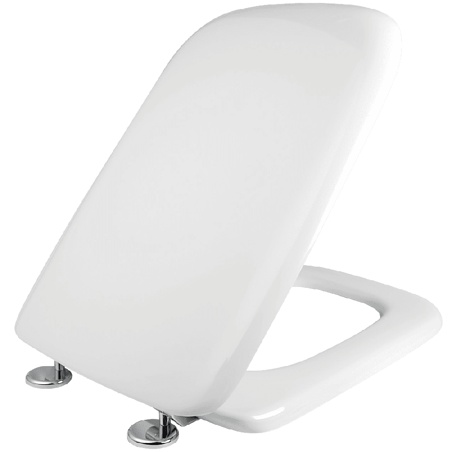 Κάλυμμα Λεκάνης B.T Τετράγωνο Λευκό 34,5x42,5cm Οπές 11-20cm Κάθετο βίδωμα Ideal Standard Conca 0085