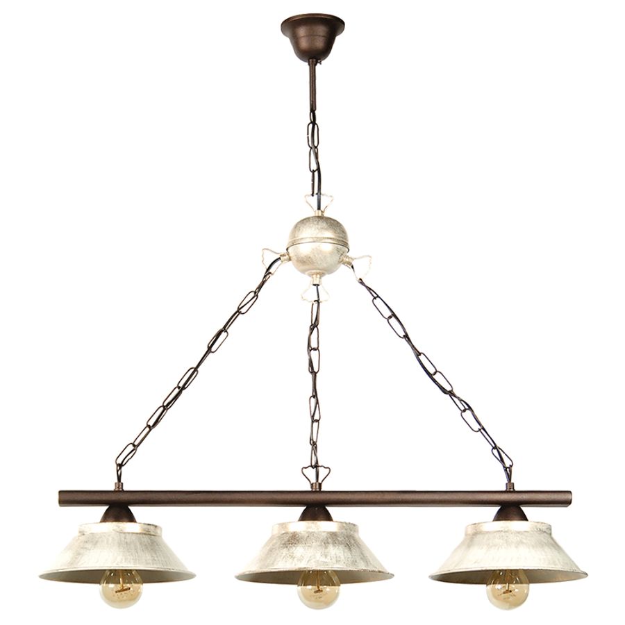 PDA 293-3 3/Φ ΡΑΓΑ ΣΚΟΥΡΙΑ ΠΙΑΤΑΚΙΑ ΕΚΡΟΥ 3ΧΕ27 ARlight 0101253