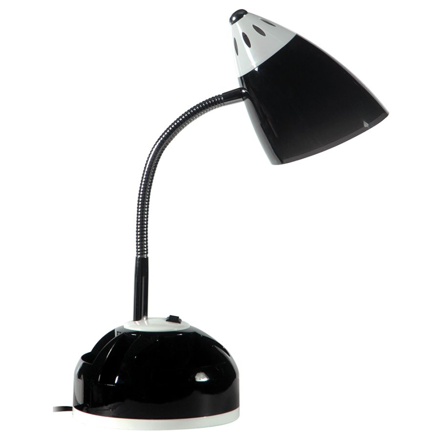 TLC 310 ΒΚ  ΓΡΑΦΕΙΟΥ ΜΑΥΡΟ ΜΟΛΥΒΟΘΗΚΗ 1XE27 ARlight 0154046