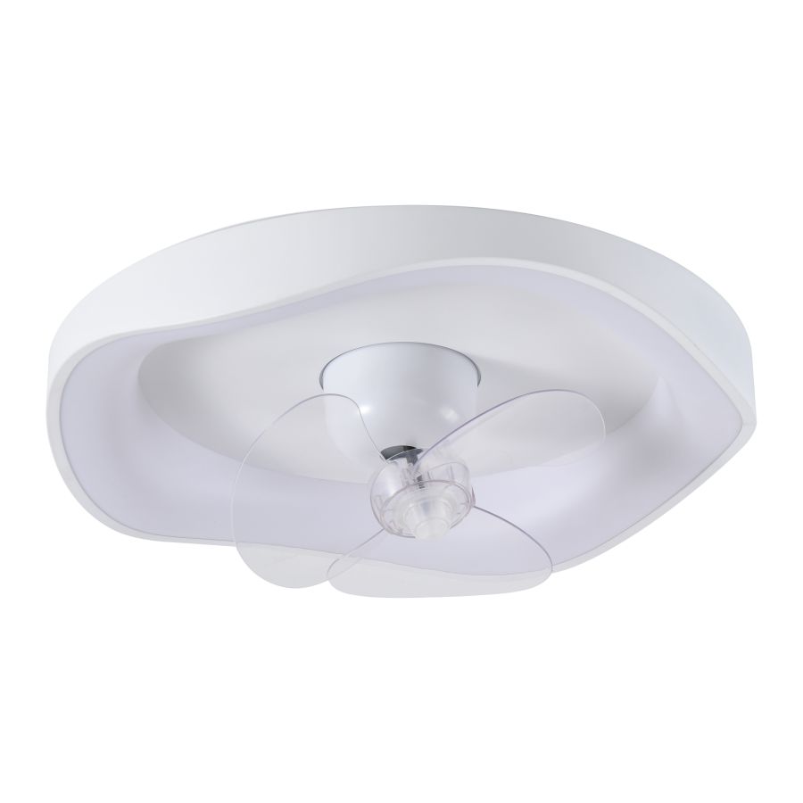 CFC 9509 WH ΑΝΕΜΙΣΤΗΡΑΣ ΛΕΥΚΟΣ ΟΡΟΦΗΣ, ΚΙΝΟΥΜΕΝΗ ΚΕΦΑΛΗ 30W,  LED, CCT, DIMMER,CONTROL ARlight 0334011