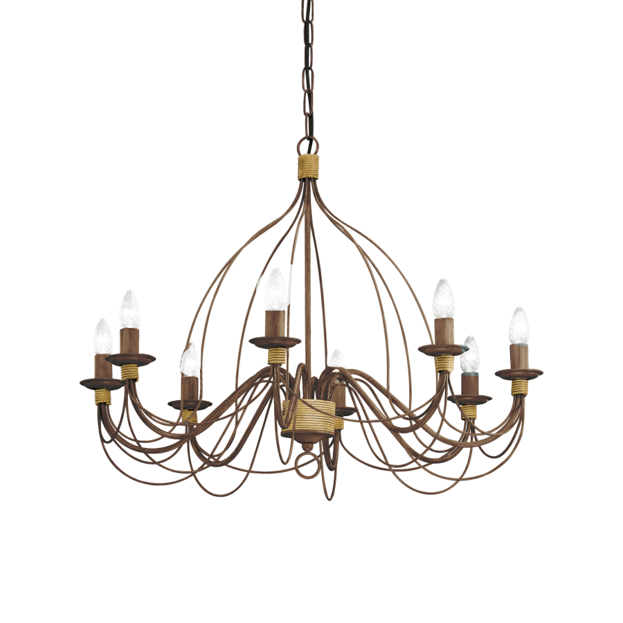 CORTE SP8 RUGGINE Ideal Lux 057194