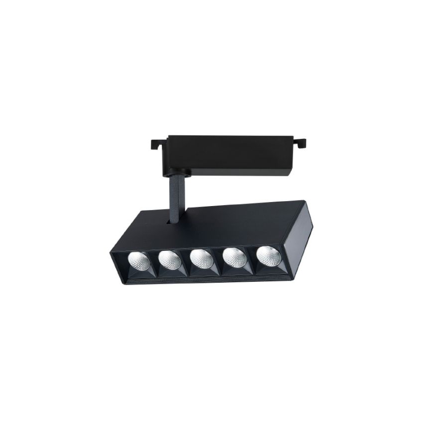 InLight Σποτ 20W μονοφασικής ράγας σε μαύρο χρώμα T1-05800-Black