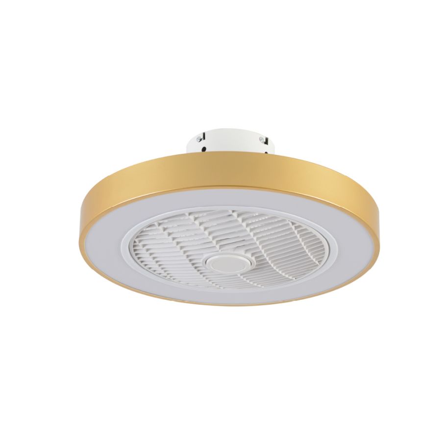 it-Lighting Chilko 36W 3CCT LED Fan Light in Golden Color 101000360