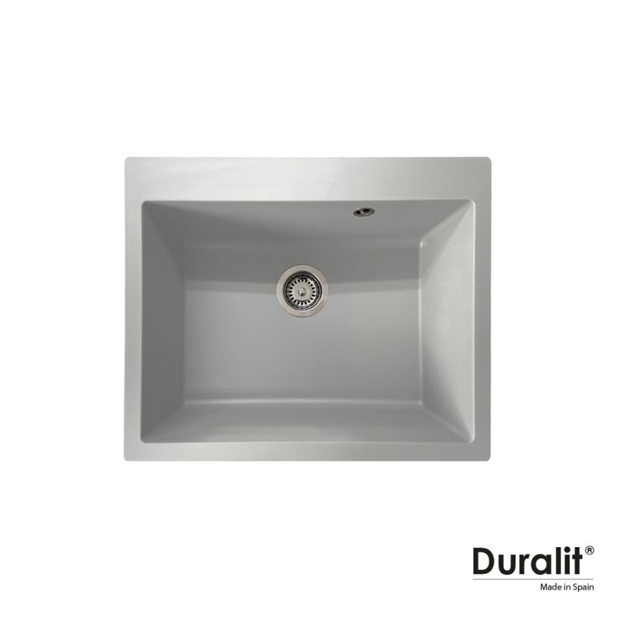 Νεροχύτης Κουζίνας Συνθετικός 60x50 Duralit Platinum  KZ060-430