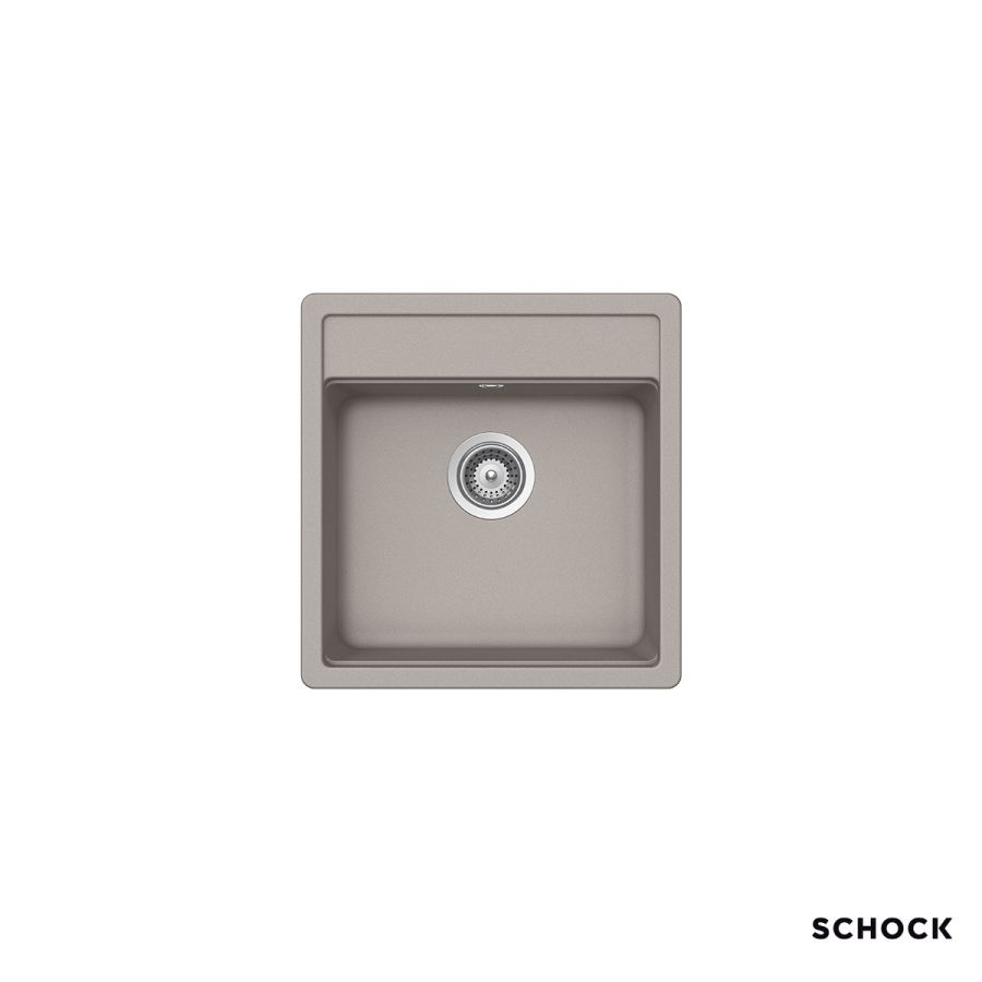 Νεροχύτης Κουζίνας Γρανίτη Manhattan 49x51 Schock Cristalite Concrete Granite  30050-1451