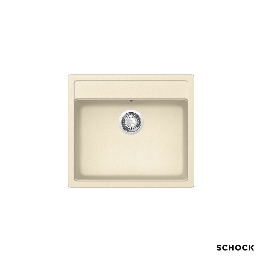 Νεροχύτης Κουζίνας Γρανίτη Manhattan 57x51 Schock Vanilla Granite  30060-1321