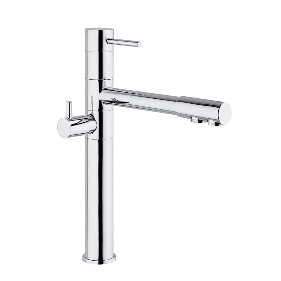 Μπαταρία Νεροχύτη Κουζίνας Filter-tap για Ντεπόζιτο Tonda Chrome 12182-100