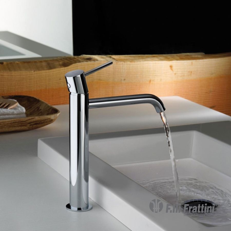 Μπαταρία Νιπτήρα με Αυτόματη Βαλβίδα Pepe-xl Frattini Chrome 12440-100