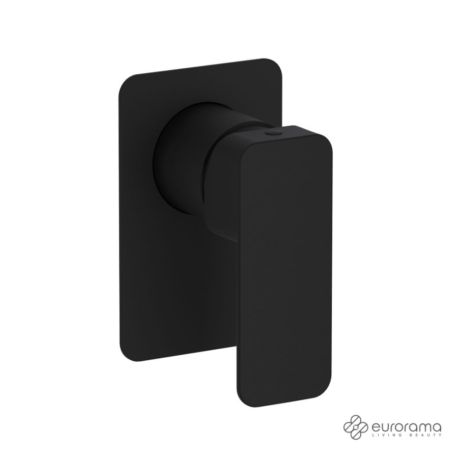 Μίκτης Εντοιχισμού 1 Εξόδου Quadra Eurorama Black Matt 144055SL-400