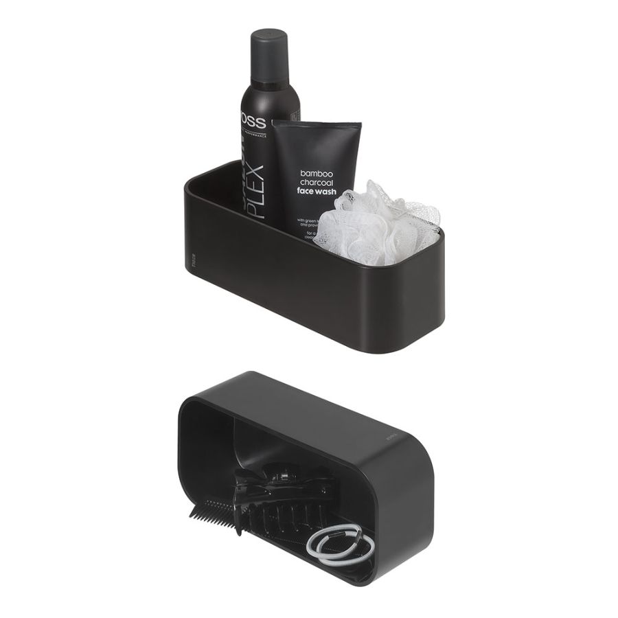 Tiger 2-Store Επιτοίχιο Ράφι 25 cm Black 1500010746  1500010746