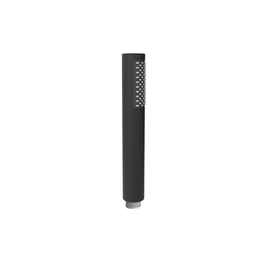 Round μεταλλικό τηλέφωνο ντουζ Black matt 15252
