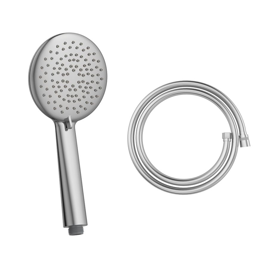 Shower Set - Τηλέφωνο 3 θέσεων και σπιράλ τηλεφώνου Χρωμέ 15257