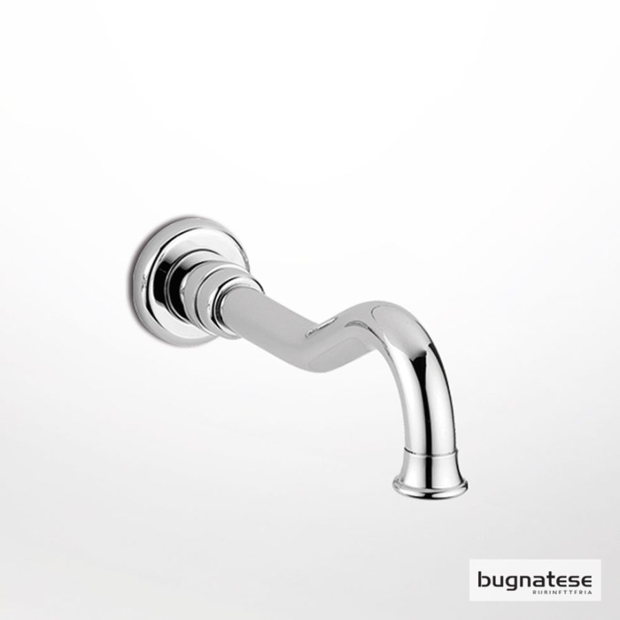 Στόμιο Επίτοιχο 19 εκ. Oxford Bugnatese Chrome 19325-100