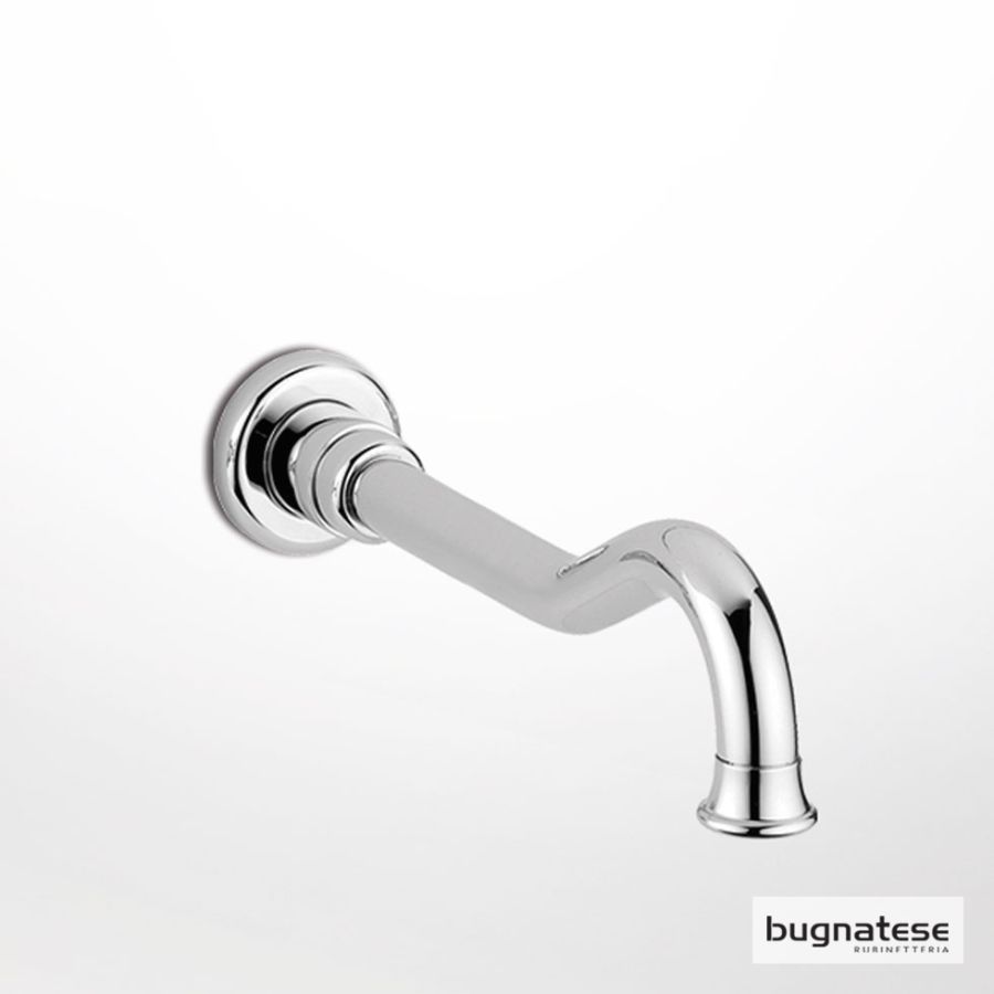 Στόμιο Επίτοιχο 23εκ. Bugnatese Chrome 19326-100