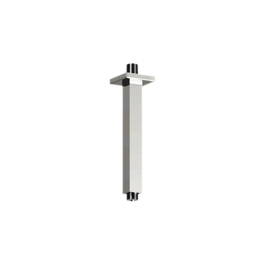 Βραχίονας Οροφής Τετράγωνος 25x25mm 20εκ., Eurorama Chrome C22000-100