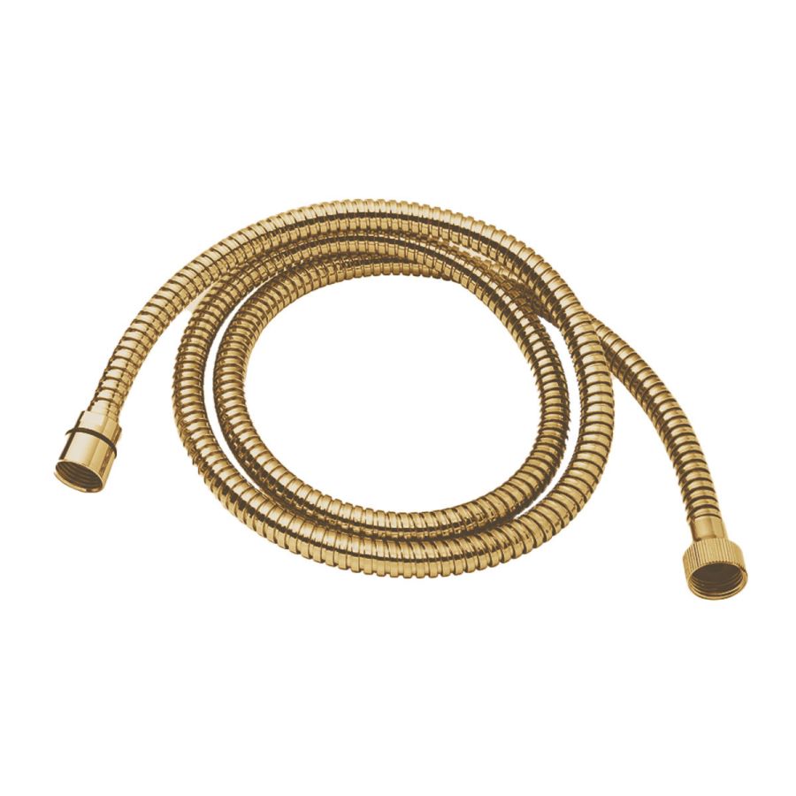 Σπιράλ Μπαταρίας Λουτρού AISI316 Inox PVD Brushed Gold N37-211