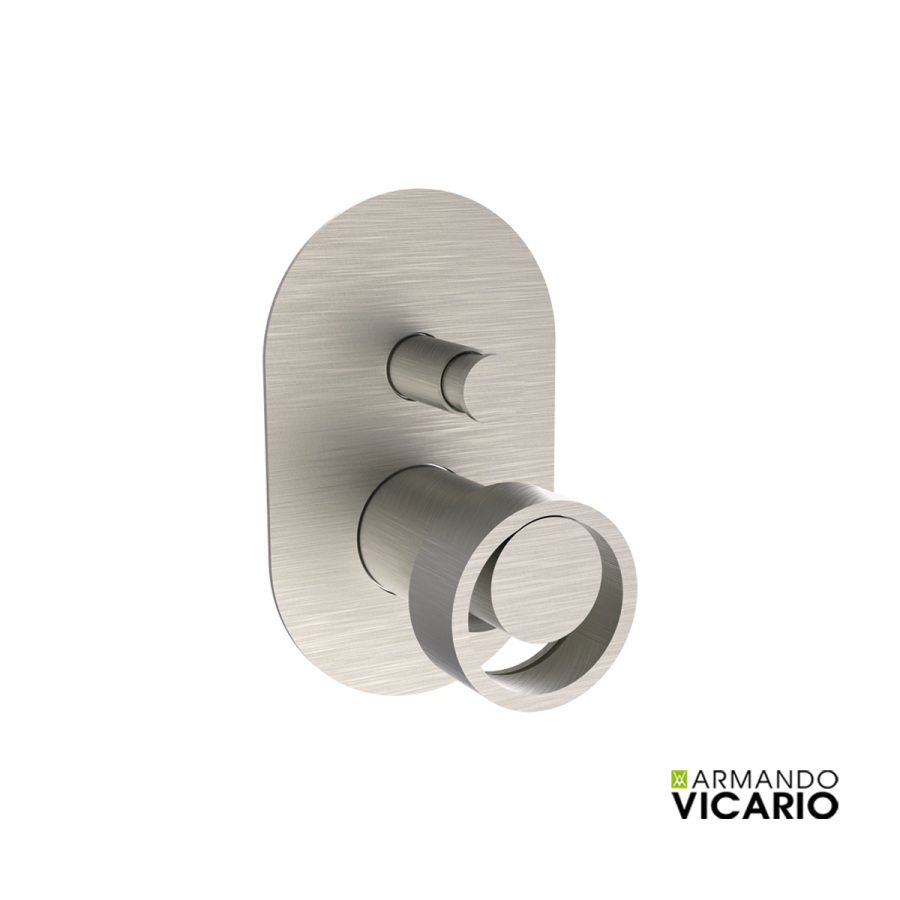 Μίκτης Εντοιχισμού 2 Εξόδων Halo Vicario Inox 515050D-110