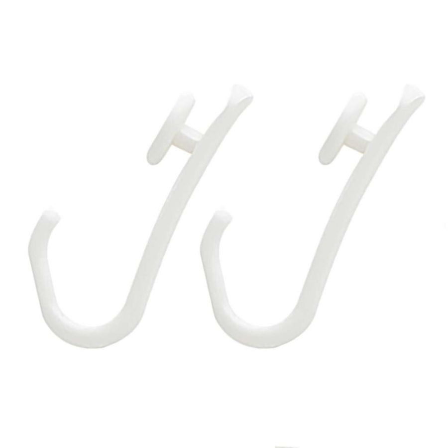 Easy roll hooks 12 pcs white κρίκοι κουρτίνας μπάνιου Sealskin  251160210