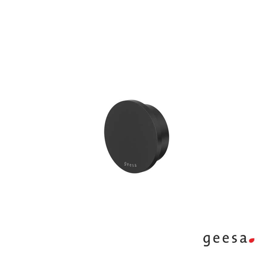 Άγκιστρο μπάνιου μονό 1,9εκ. Φ54 OPAL Geesa Black Matt 7245-400