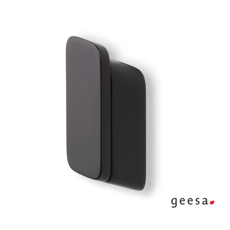 Άγκιστρο μπάνιου μονό medium Shift Geesa Black Matt 9967-400