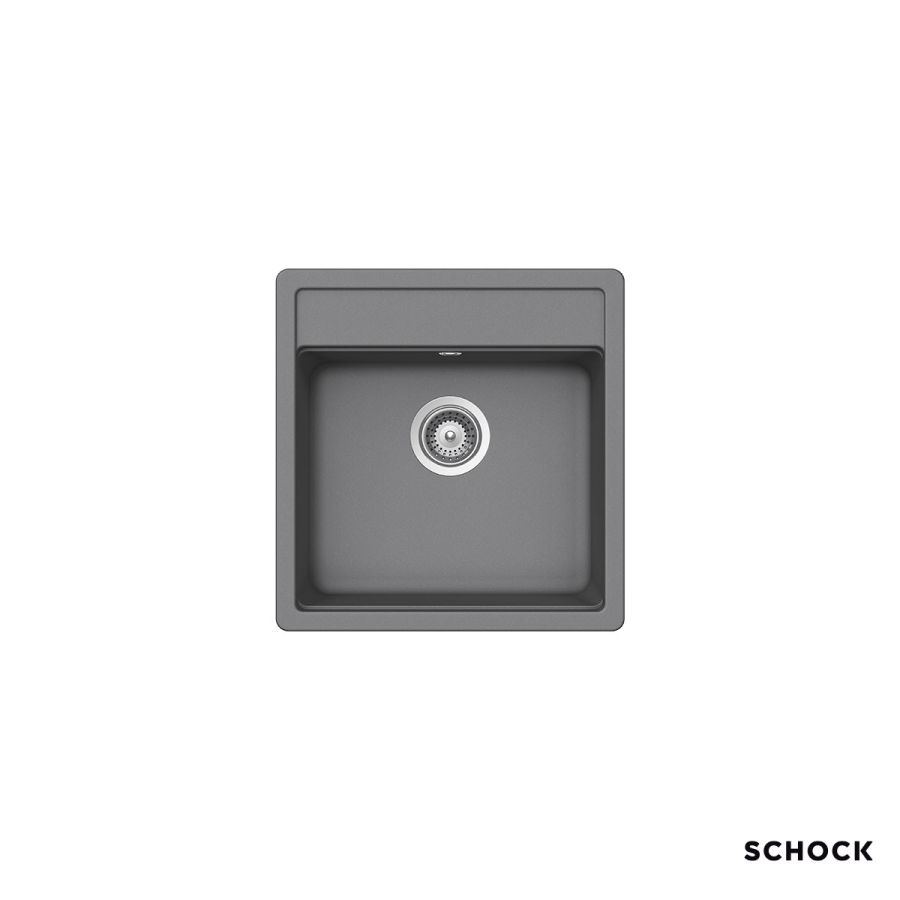 Νεροχύτης Κουζίνας Γρανίτη Manhattan 49x51 Schock Cristalite Cromat Granite  30050-1441