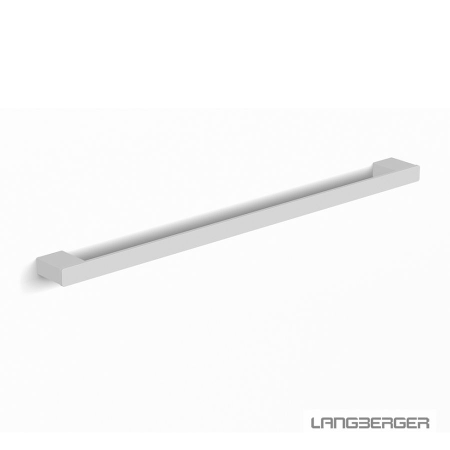 Πετσετοκρεμάστρα Σταθερή Μονή 60εκ. Langberger White Matt 21123-01A-300