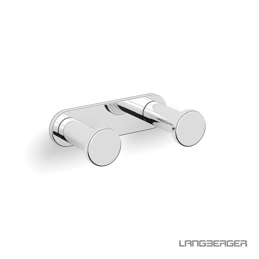 Κρεμάστρα 2 Αγκίστρων Langberger Chrome 21280-32A