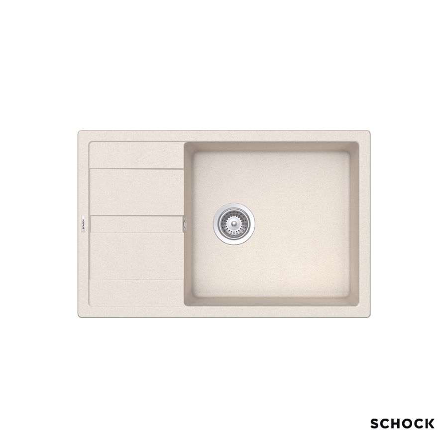 Νεροχύτης Κουζίνας Γρανίτη Manhattan 78x50 Schock Cristalite Everest Granite 30180-1511