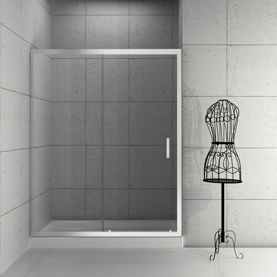 Orabella Energy Easy Fix 110 cm - Καμπίνα αντιστρέψιμη, ευθύγραμμη με Σταθερό πλαϊνό 80 cm 30250-30266
