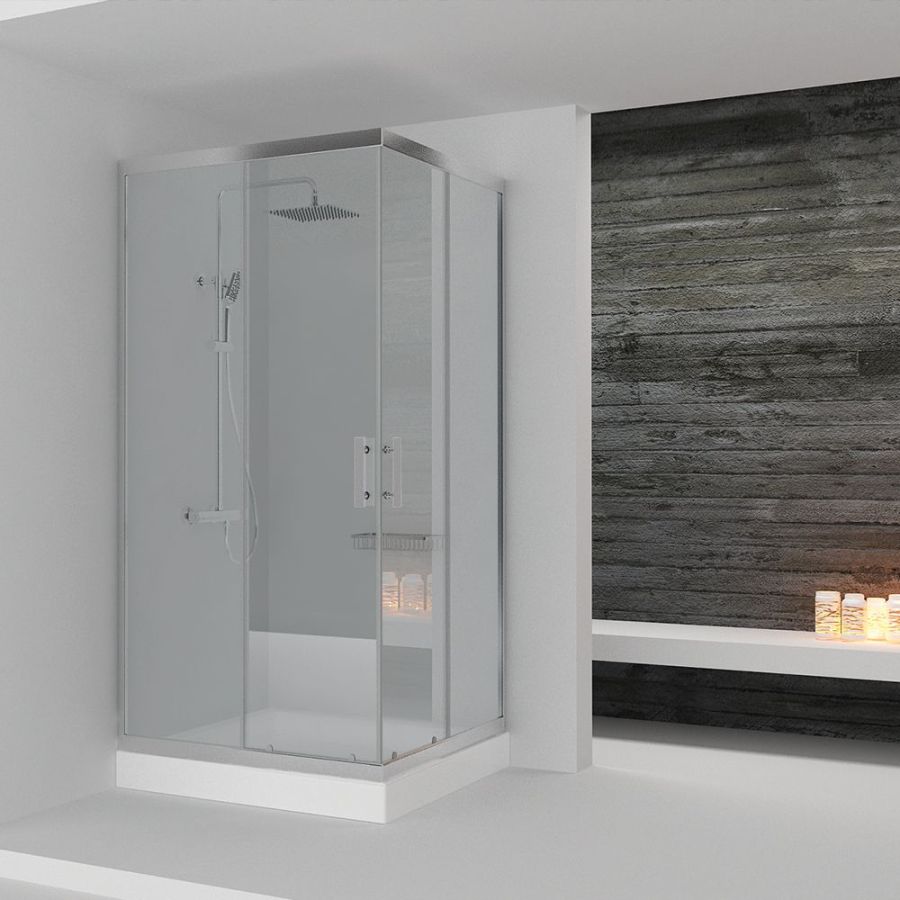 Orabella Vitalia Square Easy Fix H200 110X110 - Καμπίνα Τετράγωνη 30578