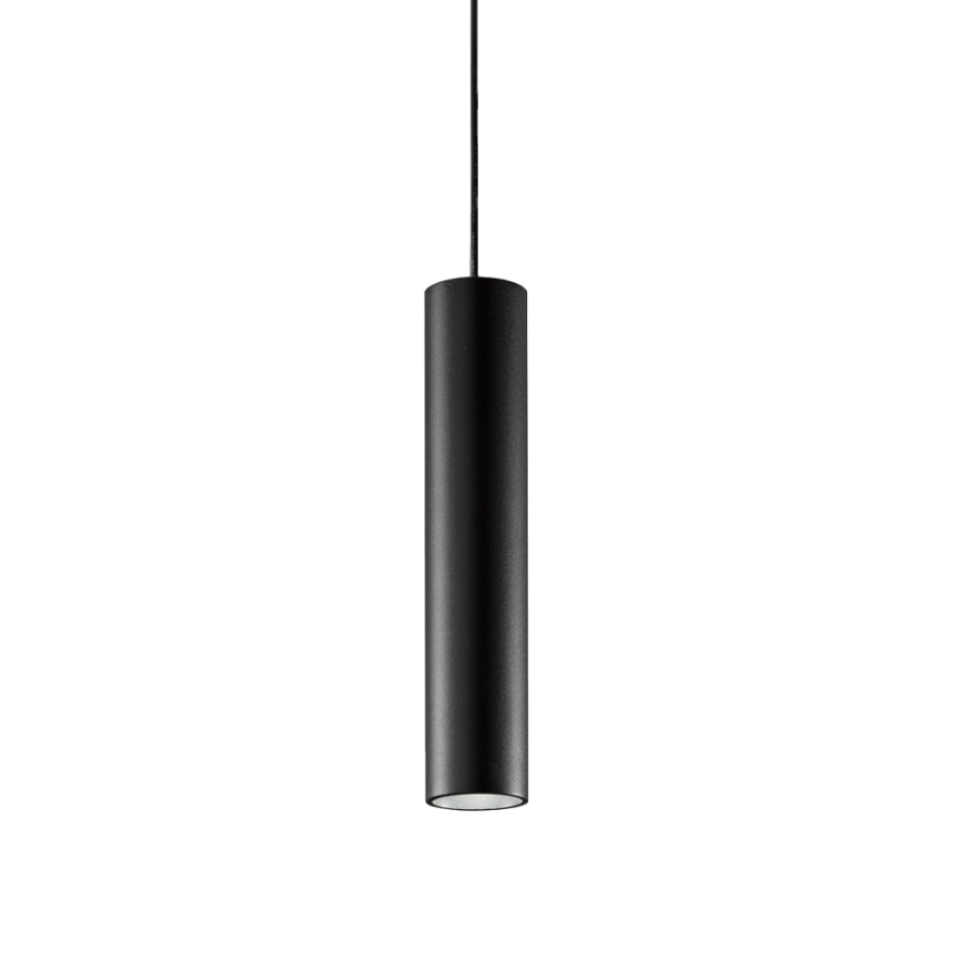 DEVA PENDANT TUBE 06W 3000K NERO Ideal Lux 332932