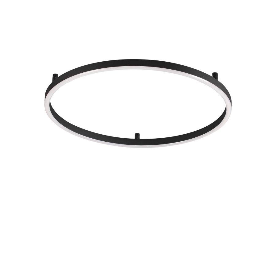 ORACLE SLIM PL D070 ROUND 2700K ON-OFF BK Ideal Lux 341927