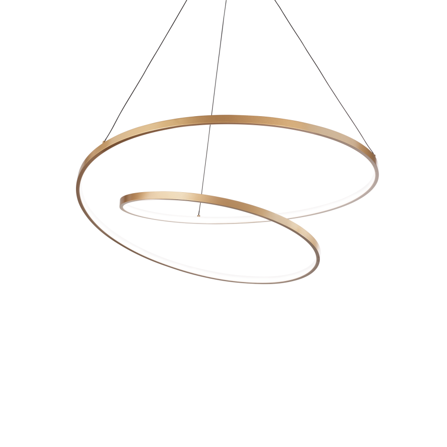 OZ SP D60 ON-OFF OTTONE 2700K Ideal Lux 342368