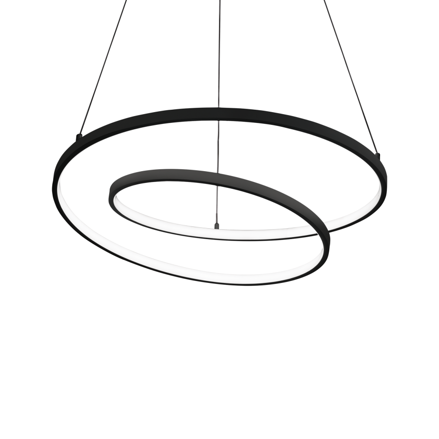 OZ SP D80 ON-OFF NERO 4000K Ideal Lux 342443