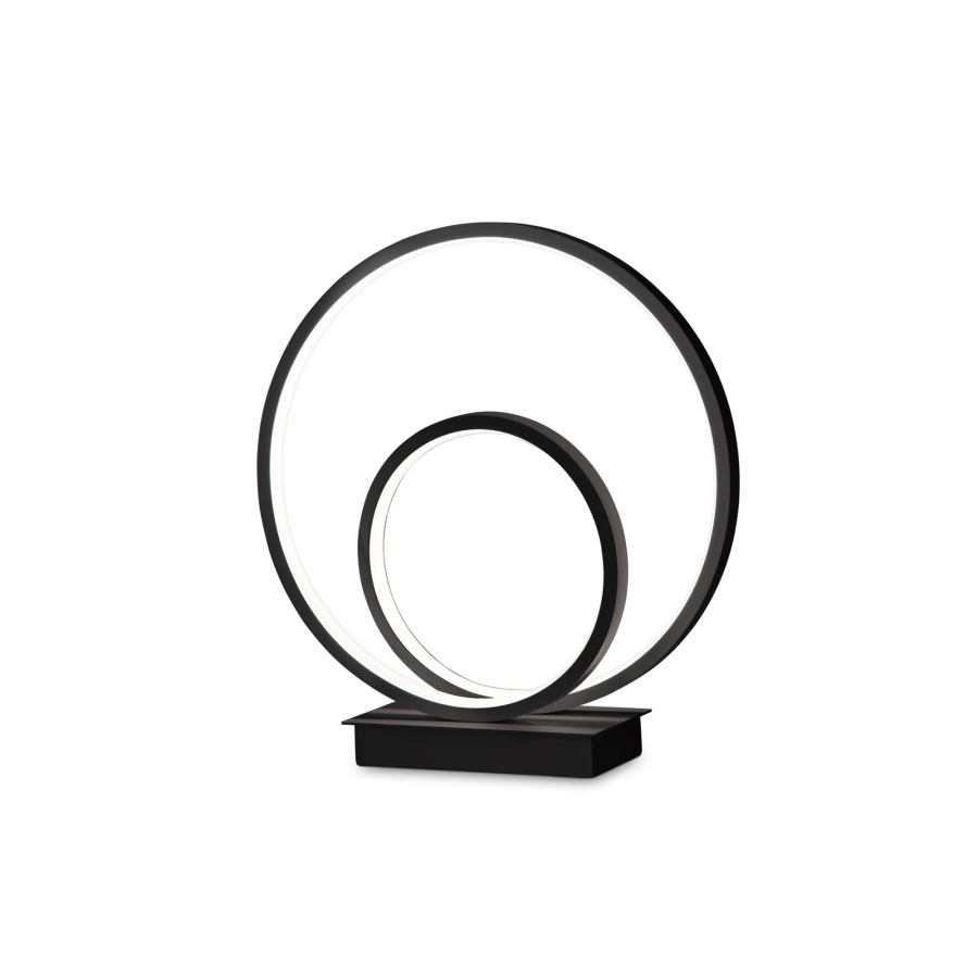 Επιτραπέζιο Φωτιστικό OZ TL ON-OFF Μαύρο 2700K Ideal Lux 342474