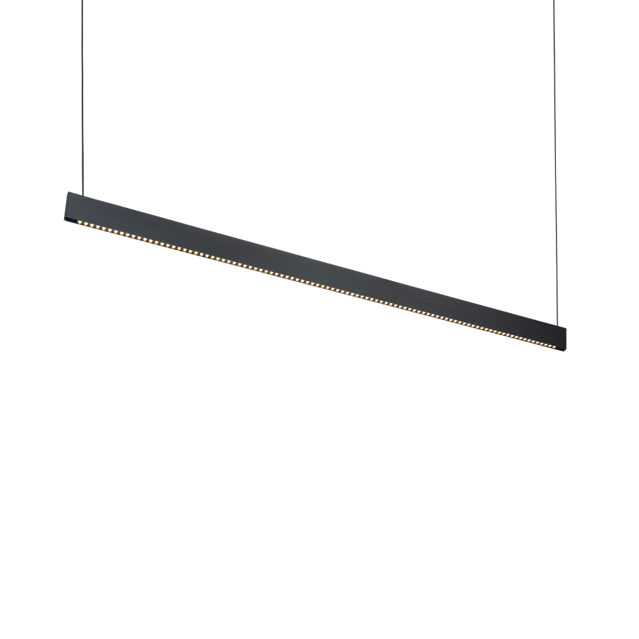 STEEL SLIM WIDE 1200 MM 3000K BK Ideal Lux 348384