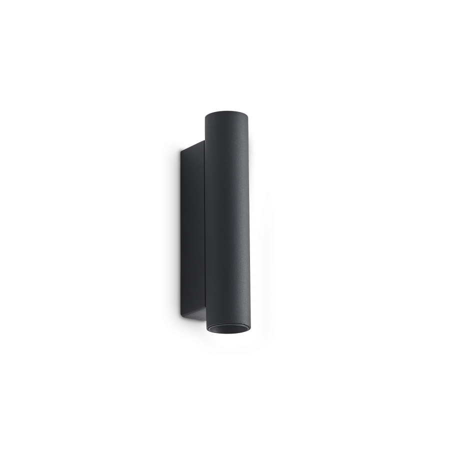 LOOK LED AP2 ROUND D30 H150 ON-OFF NERO 3000K Ideal Lux 353333