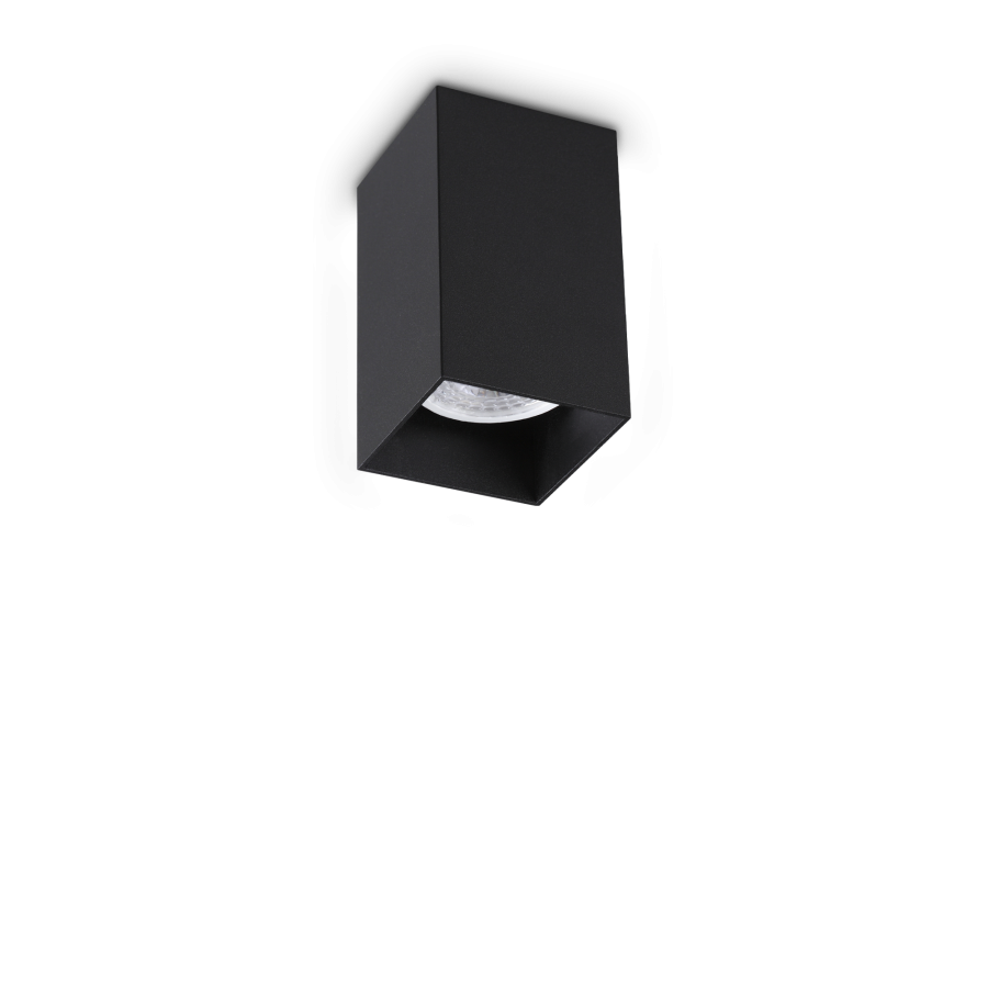 LOOK PL1 SQUARE D60 H100 NERO Ideal Lux 353845