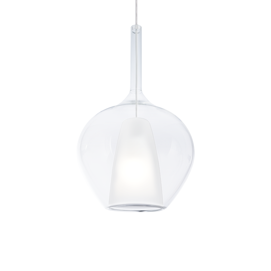 KALIQUE-1 SP1 D28 TRASPARENTE Ideal Lux 359571