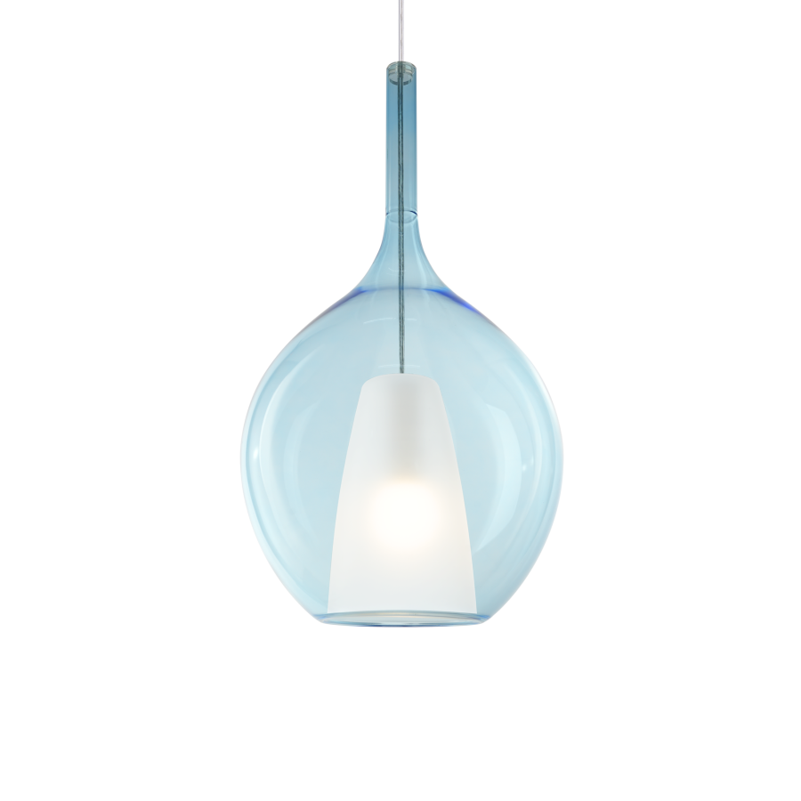 KALIQUE-2 SP1 D28 AZZURRO Ideal Lux 359694