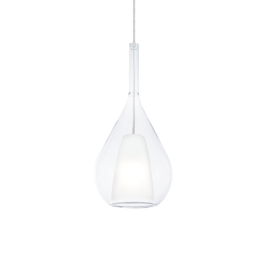 KALIQUE-3 SP1 D18 TRASPARENTE Ideal Lux 360072