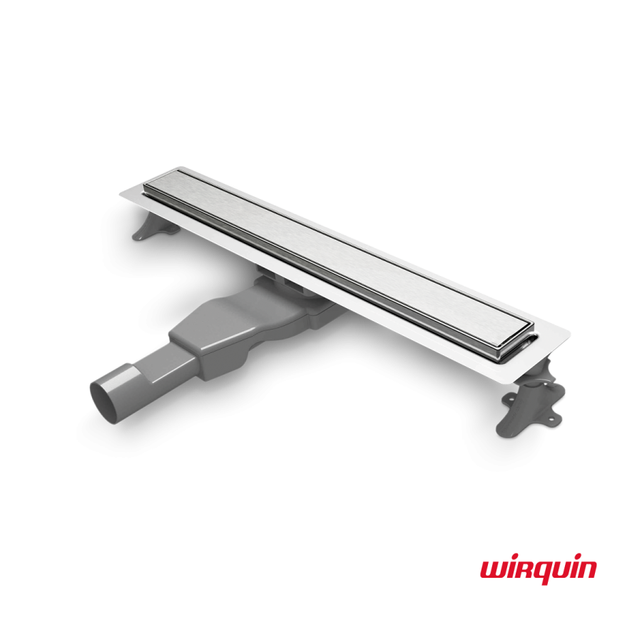 Επιδαπέδιο Κανάλι Ντουζιέρας Flat Linear 60cm, Wirquin FL600