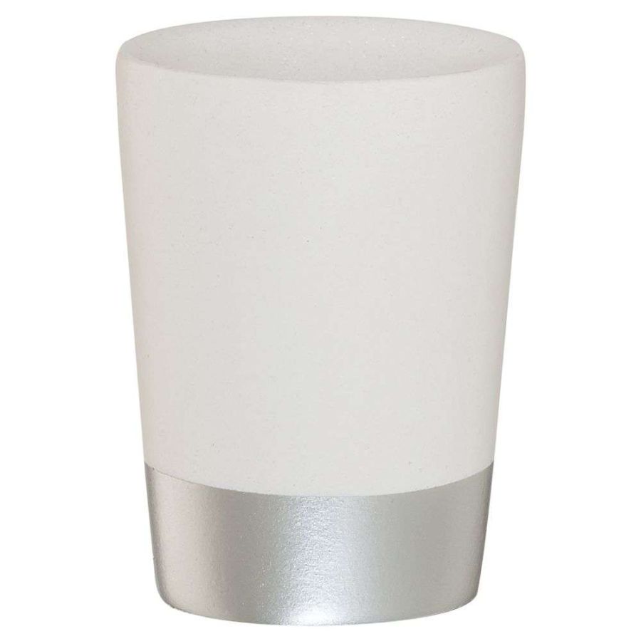 Glossy silver ποτήρι οδοντόβουρτσας Sealskin 362320418