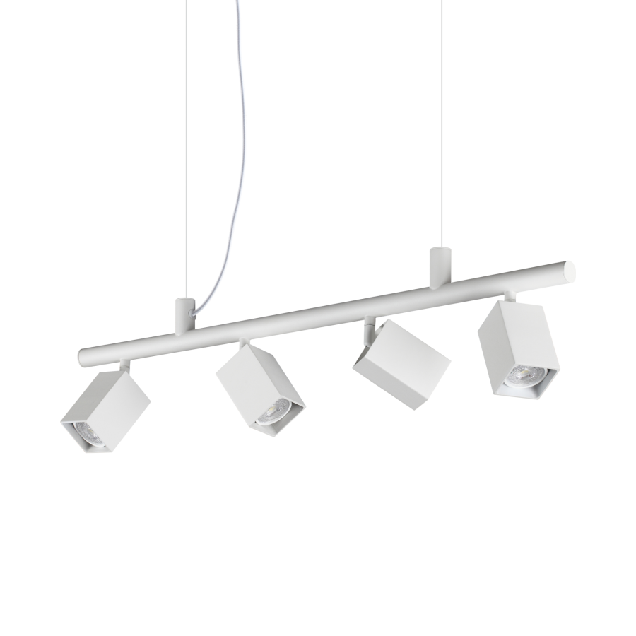 DYNAMITE SP4 SQUARE BIANCO Ideal Lux 367453